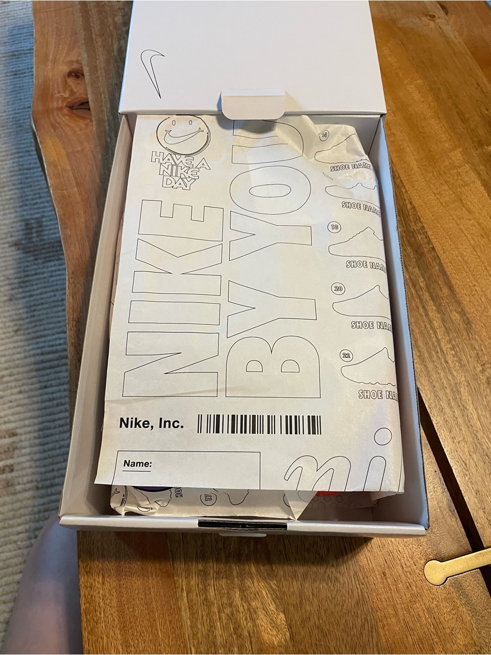 NWT Custom Nike Pegasus Trail Shoes - Picture 3 of 10